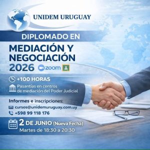 Curso de mediador y negociador 2026